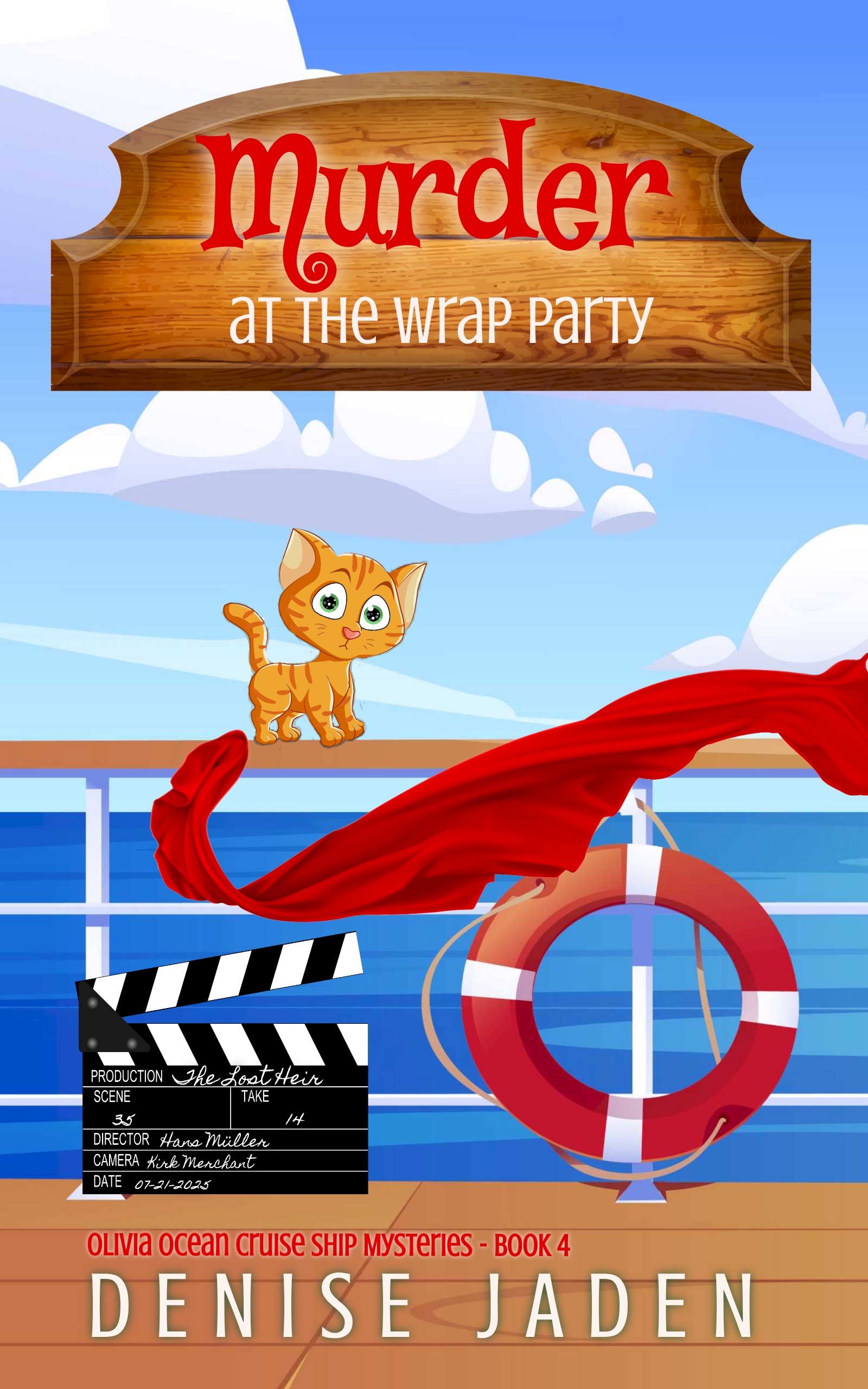 Book Cover for Murder at the Wrap Party